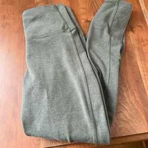 OLD NAVY High-Waisted Balance Ladder 7/8-Length Leggings GREEN SZ Small